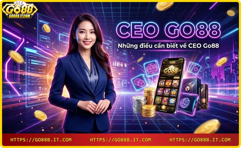Ba điểm chính về CEO Go88: tiểu sử, điểm mạnh lãnh đạo, cam kết cộng đồng