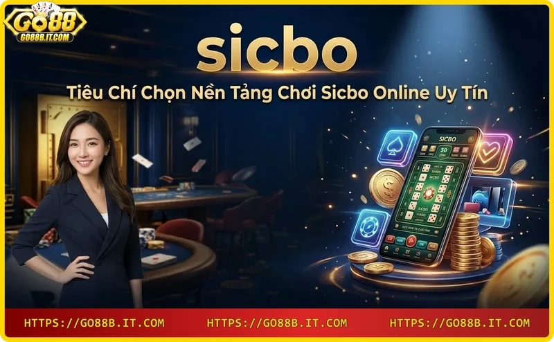 Các tiêu chí chọn nền tảng sicbo online uy tín: giấy phép, bảo mật, tỷ lệ trả thưởng, giao diện, hỗ trợ, khuyến mãi