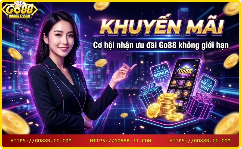 Cơ hội nhận ưu đãi Go88 - Bonus chào mừng và các chương trình khuyến mãi