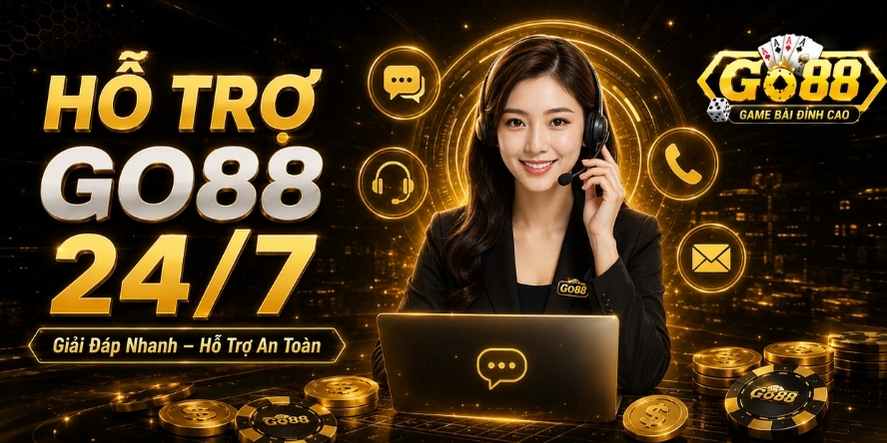 Hỗ trợ khách hàng Go88 24 7 nhanh chóng