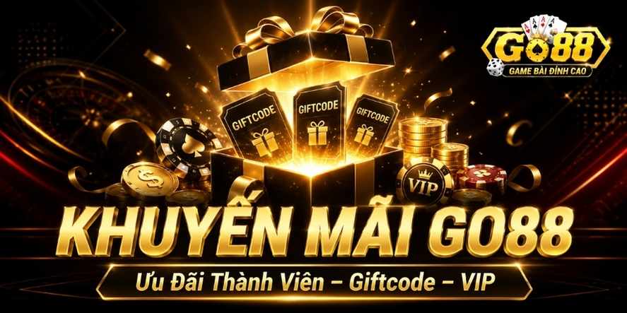 Khuyến mãi Go88 mới nhất cho người chơi