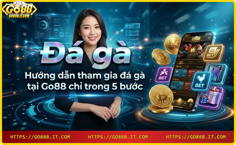 nam-buoc-tham-gia-da-ga-tai-go88-duoc-minh-hoa-bang-cac-the-so-voi-bieu-tuong-tuong-ung Năm bước tham gia đá gà tại Go88 được minh họa bằng các thẻ số với biểu tượng tương ứng