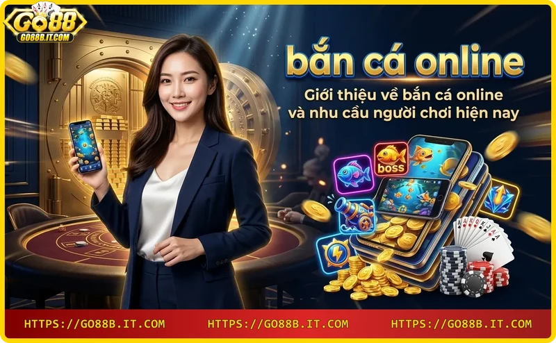 Người chơi đang trải nghiệm game bắn cá online trên máy tính với đồ họa sắc nét