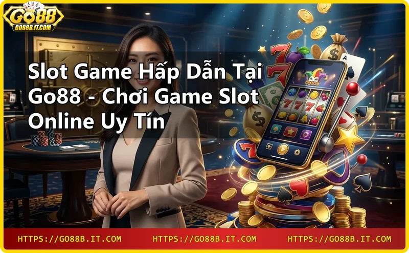 Người chơi thắng jackpot slot game trên điện thoại tại Go88