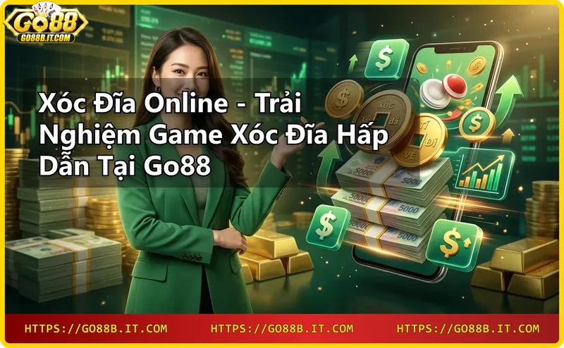 Winning xóc đĩa game with coins and phone